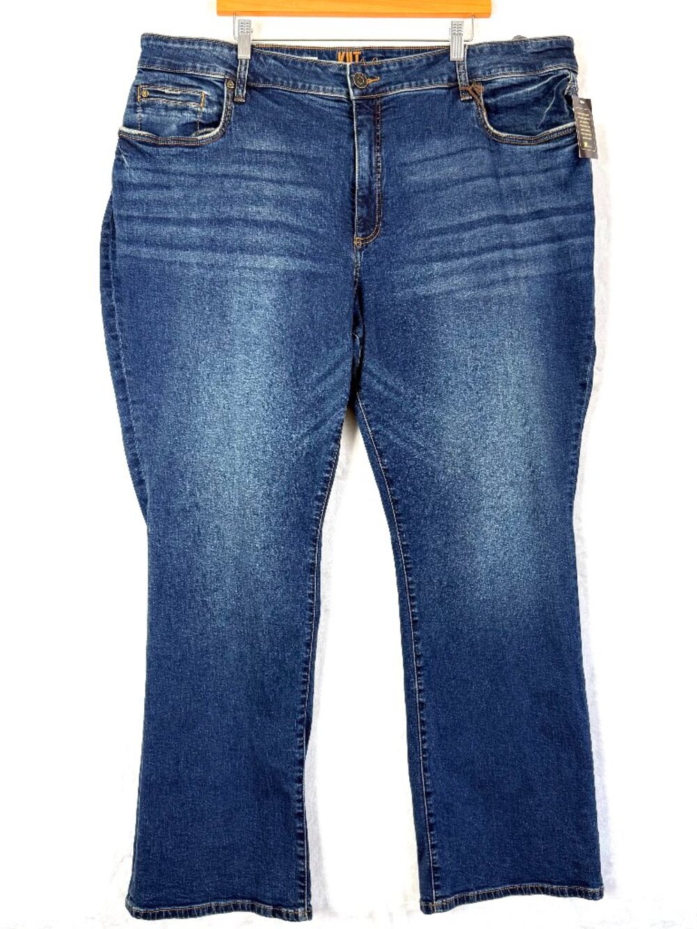 NEW Kut From The Kloth Nicole High Rise Stretch Bootcut Jeans 24W Casual Western